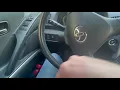 Toyota Corolla Verso sun visor replacement