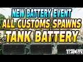 Battery Event - All Tank Battery Spawn Locations On Customs
