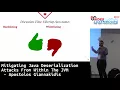 - Mitigating Java Deserialization attacks by Apostolos Giannakidis cyberApostle