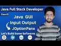 Java joptionpane tutorial Java Full Stack Development Course lecture 25