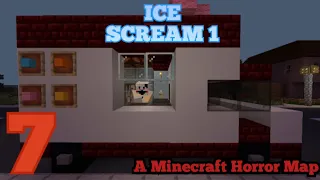 ice scream 1 in minecraft bedrock minecraft map gameplay 7