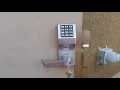 Alarm lock Trilogy programing when no master code is avaliable