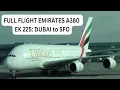 FULL FLIGHT - EMIRATES EK225
