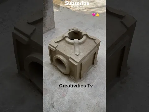 Beautiful mitti ka chulha beautiful Village life rural life wood stove mud stove new design chulha