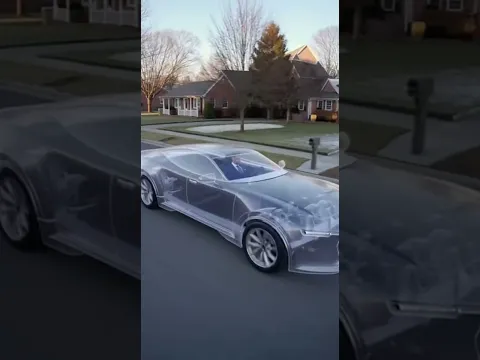 Commuting to work in the transparent car of the future