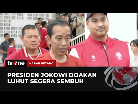 Jokowi Doakan Luhut Pandjaitan agar Segera Sembuh
