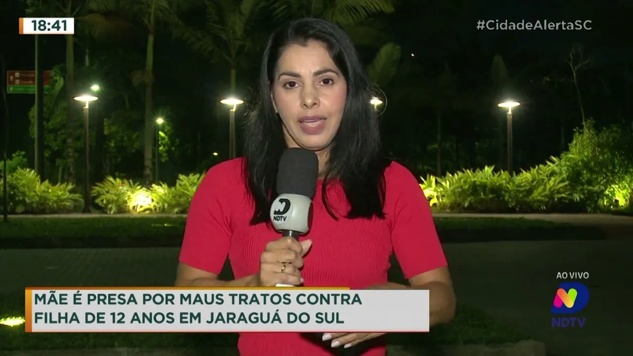 Mãe é presa por maus tratos contra filha de 12 anos em Jaraguá do Sul