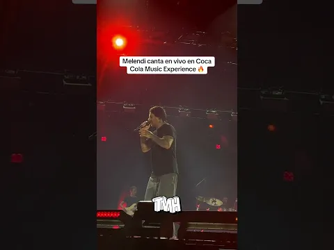 Melendi canta en vivo en Coca Cola Music Experience 2026