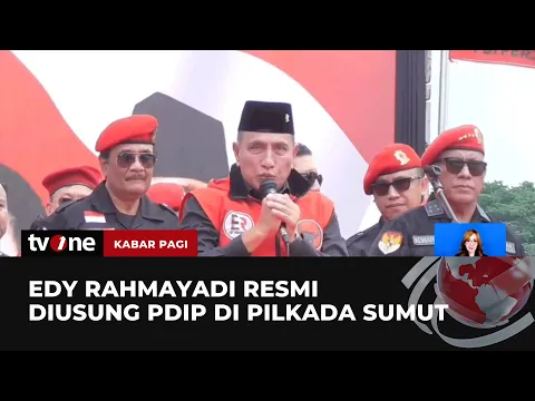 Siap Lawan Bobby Nasution, PDIP Resmi Dukung Edy Rahmayadi di Pilgub Sumut 2024
