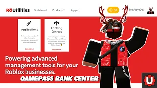 How To Make An Automatic Group Ranking Management Center In ROBLOX RoUtilities