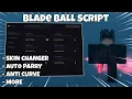 Blade Ball Script - AUTO PARRY AUTO SPAM SKIN CHANGER MORE PASTEBIN MOBILE PC