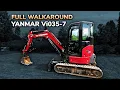 A Closer Look Yanmar s ViO35-7 Mini Excavator Delivers Power in a Zero Tail Swing Package