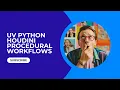 UV Python Houdini Procedural Workflows