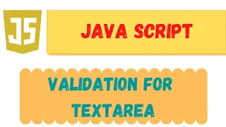 Class 12 Computer Science L - 2 Java Script textarea validation in javascript By Digital Pathshala
