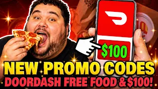 NEW DoorDash Promo Code 2026 100 Coupon Codes for FREE Doordash Food Existing New Customers