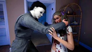 Michael Myers Destroys Everyone Scene (2026) - Halloween The Game