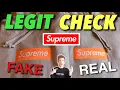 SUPREME BOX LOGO LEGIT CHECK REAL VS FAKE