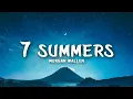 Lagu Morgan Wallen - 7 Summers (Lyrics)
