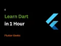Learn Dart for flutter in 1 Hour Dart Tutorial for beginners 2026