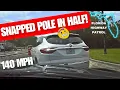 Download Lagu Stolen SUV Chase Hits 140 MPH, Snaps a Pole in Half – FHP