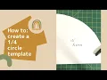 How to Create a circle template for inset circles