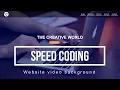 Speed Coding - Website background