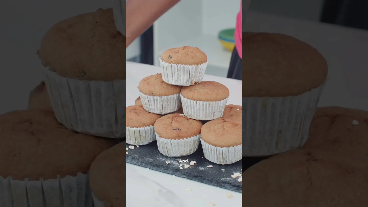 Warning  : These muffins are highly addictive #muffins #bananaoatmuffins #breakfast #muffinlovers