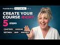 Thinkific Tutorial Full Course Creation Demo Ep 4 of 13