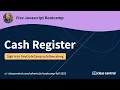 Let s learn JS by building a cash register app Free JS Bootcamp