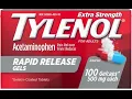 TYLENOL Extra Strength Acetaminophen Rapid Release Gels