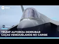 Download Lagu Trump autoriza Força Aérea dos EUA a derrubar caças venezuelanos no Caribe | #SBTBrasil