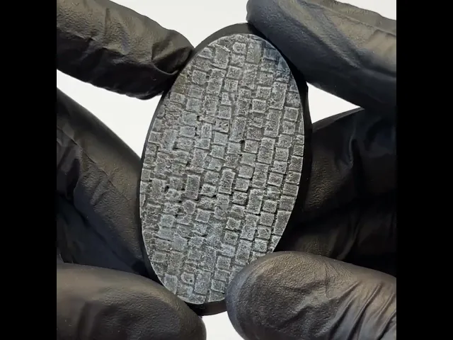 Bricks 77 - Textured Oval bases set (8 pcs. 60–170mm) video thumbnail