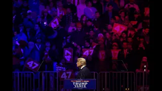 Trump se da un baño de masas el día antes de su investidura