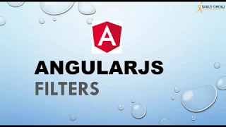 Filters in AngularJS