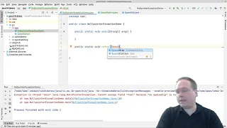Java 14 Helpful NullpointerException