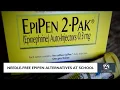 Needle-free EpiPen alternatives at schools