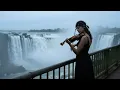 Download Lagu Emotional Relaxing Music at Iguazu Falls | Piano \u0026 Violin for Deep Sleep, Study, Stress Relief