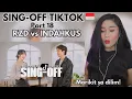 Download Lagu RZD vs INDAHKUS -  SING-OFF TIKTOK SONGS PART 18 II REACTION VIDEO