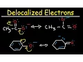 Delocalized vs Localized Electrons - pKa Acidity Conjugate Base Resonance Contributors