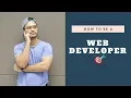 How to be Web Developer - PHP PYTHON JAVASCRIPT