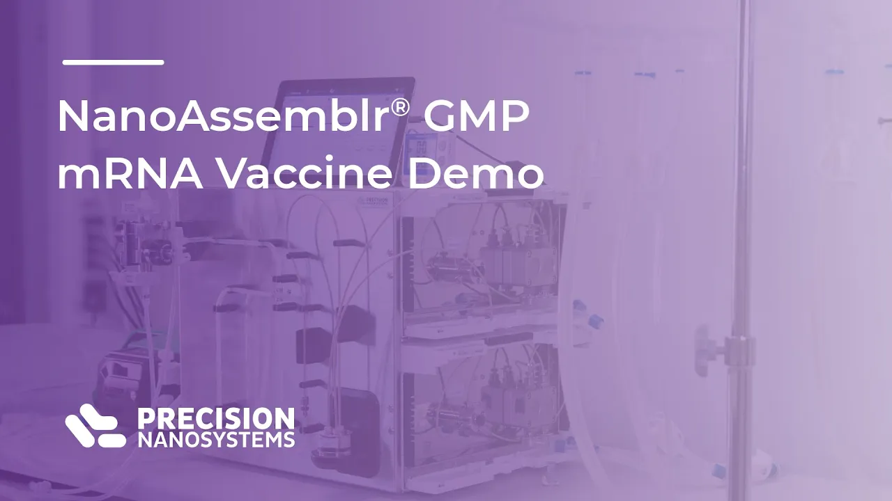 NanoAssemblr GMP mRNA Vaccine Demo