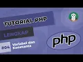 Belajar PHP Variabel dan Konstanta