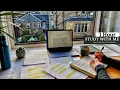 Download Lagu 1 HOUR STUDY WITH ME  | Background noise, Sunny and Snowy Day, Bird Chirping, No Break, No Music