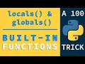 Get Local Global Variable Using globals locals Python Built-in Functions