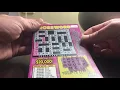 2 Wisconsin Lottery Ticket - Crossword Scratch Off