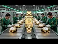 Inside the Rolex Gold Factory: From Solid Gold Bar to $50,000 Watch