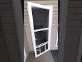 Review Larson Pet View Storm Door with dog door