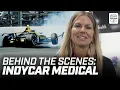 What happens inside the IU Health Infield Care Center INDYCAR