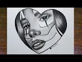 How to draw clown face how to draw girl face