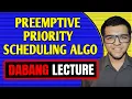 Preemptive Priority Scheduling
